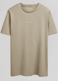 T-SHIRT T-SOY 2 MC BLEACH KAKI TEDDY SMITH