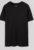 T-SHIRT T-TELO MC NOIR TEDDY SMITH