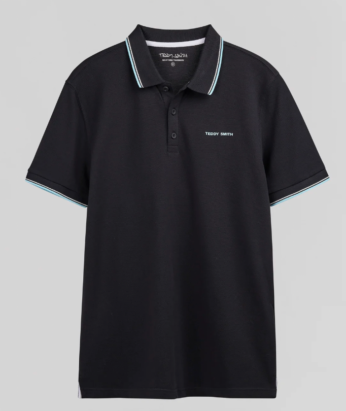 POLO PASIAN 2 MC DARK NAVY TEDDY SMITH