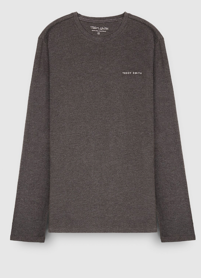 T-SHIRT THE TEE 2ML ANTHRACITE CHINE  TEDDY SMITH