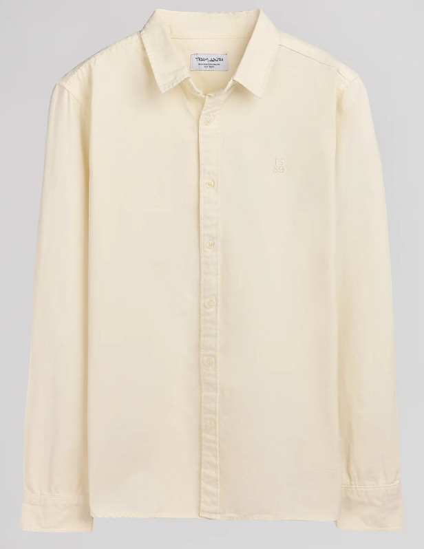 CHEMISE C-RICK ML CREAM TEDDY SMITH