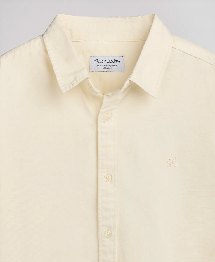 CHEMISE C-RICK ML CREAM TEDDY SMITH