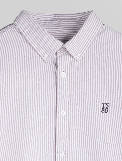 CHEMISE C-STANLEY ML FRAMBOISE FONCE TEDDY SMITH