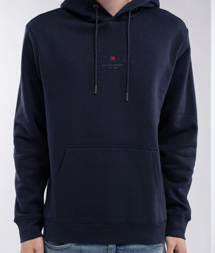 S-JIM HOODY 303 TOTAL NAVY TEDDY SMITH