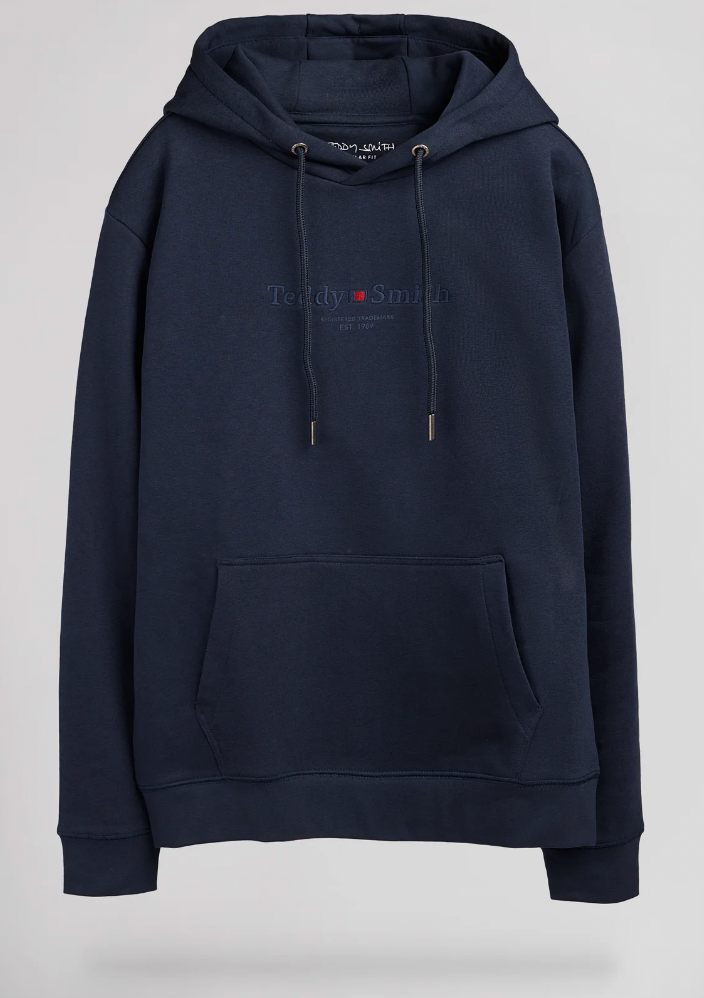 S-JIM HOODY 303 TOTAL NAVY TEDDY SMITH