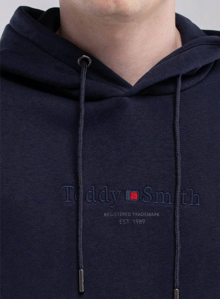 S-JIM HOODY 303 TOTAL NAVY TEDDY SMITH