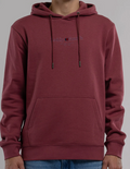 S-JIM HOODY 712H BORDEAUX FONCE TEDDY SMITH