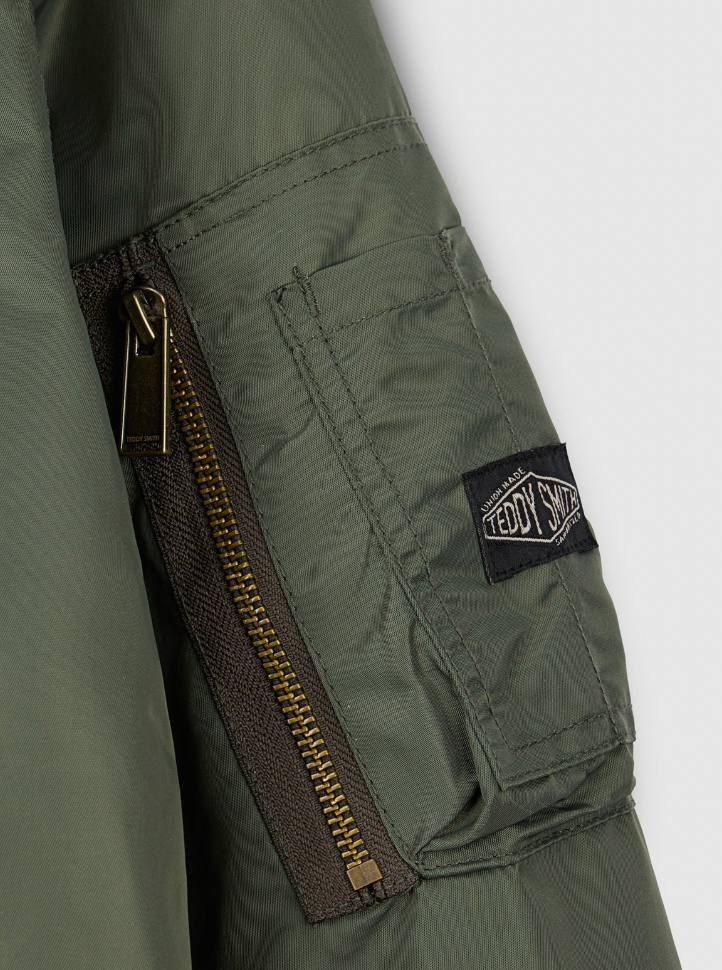 BOMBERS B-MA1 MILITARY KAKI TEDDY SMITH