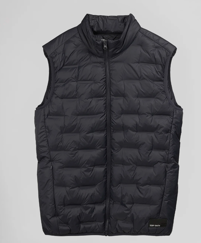 DOUDOUNE SS MANCHE B-TORAN NOIR  TEDDY SMITH