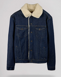 VESTE RANDALL SHERPA DARK BLUE TEDDY SMITH