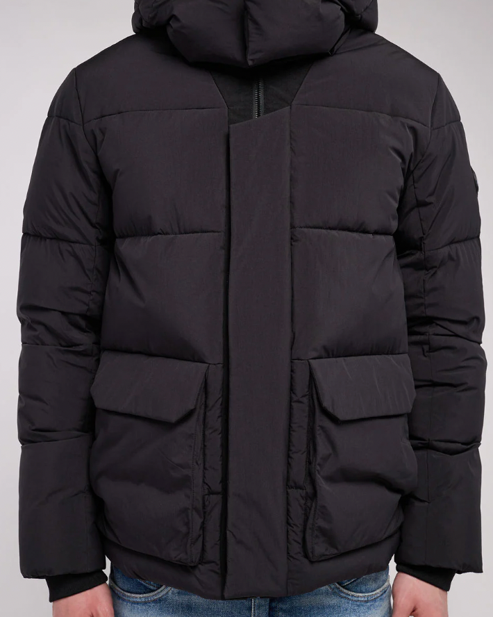 B-ELWIN DOUDOUNE NOIR TEDDY SMITH