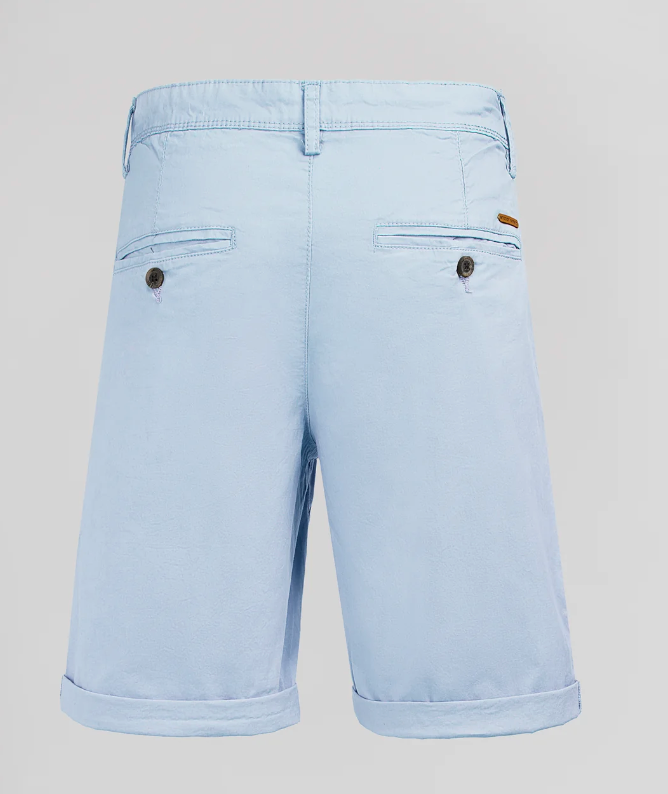 SHORT CHINO 322D PASTEL BLUE TEDDY SMITH
