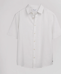 CHEMISE C-PIETRO MC BEIGE CLAIR TEDDY SMITH