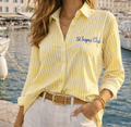 Chemise St-tropez club jaune