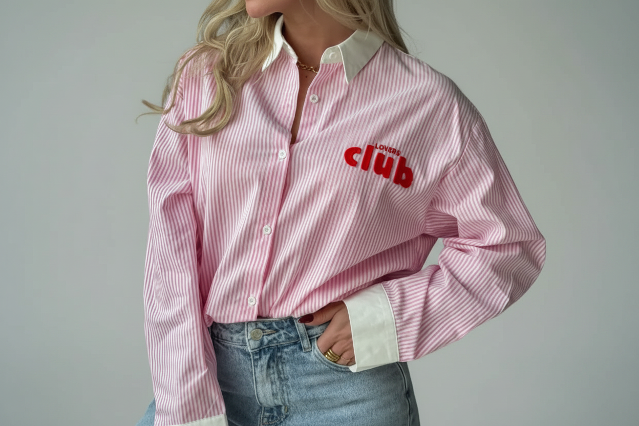 CHEMISE LOVERS CLUB ROSE