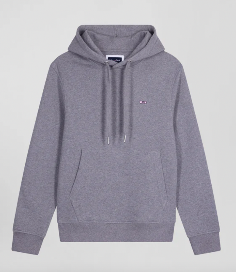 SWEAT EDEN PARK HOODIE R BASIC FLEECE GRIS CHINE