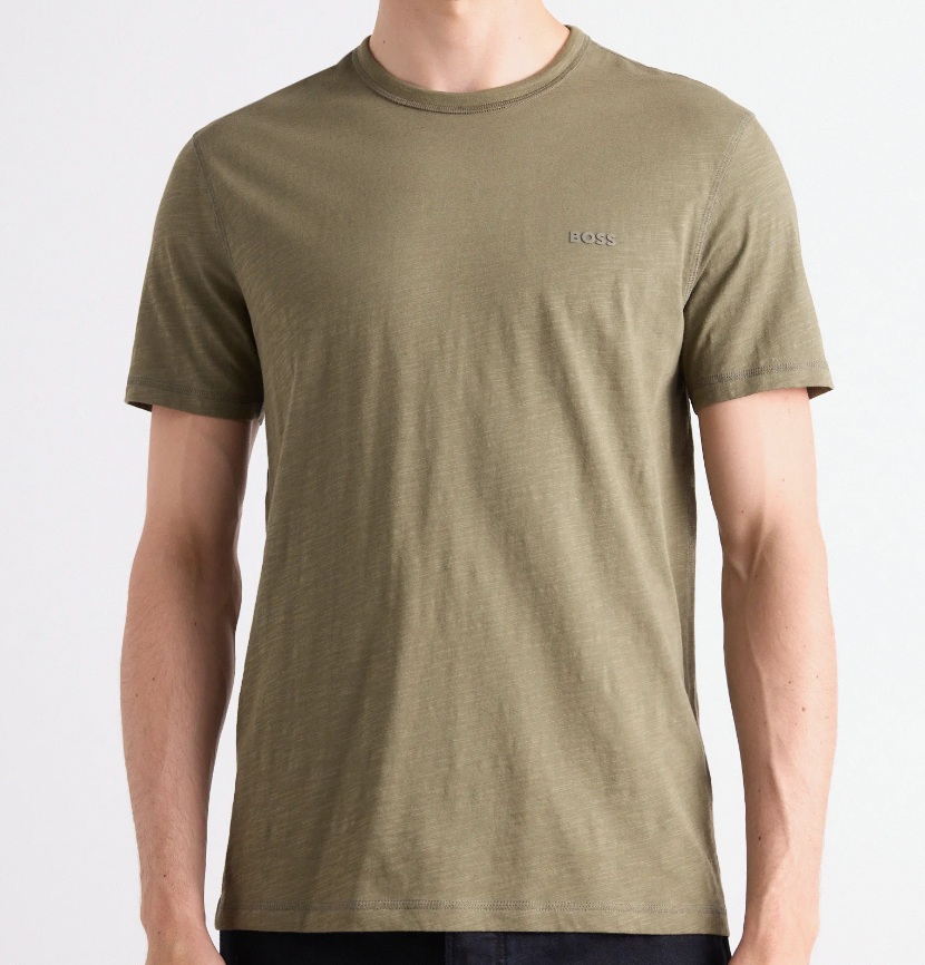 T-SHIRT BOSS TEGOOD KAKI