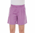 SHORT FEMME US POLO ROSE