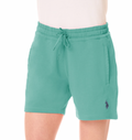 SHORT COTON FEMME US POLO VERT