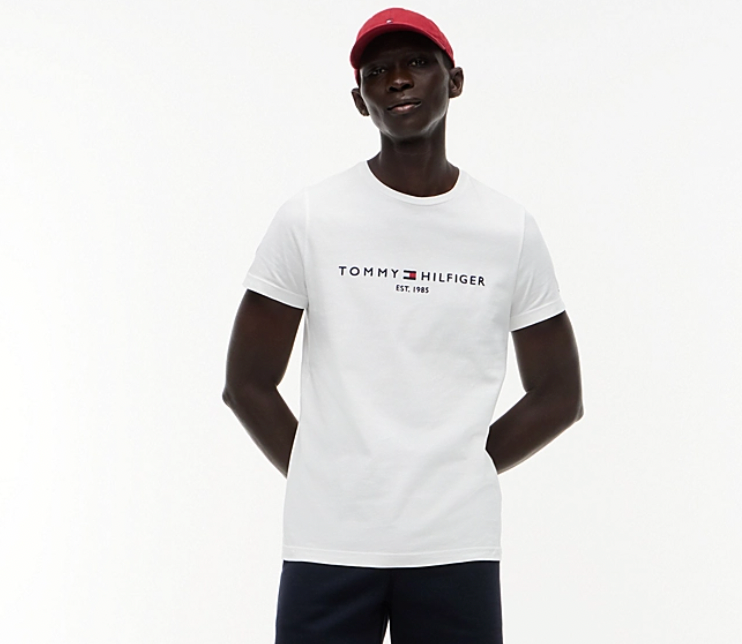 T-SHIRT A LOGO TOMMY HILFIGER