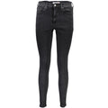 JEANS SYLVIA HIGHT RISE SUPER SKINNY BLACK TOMMY