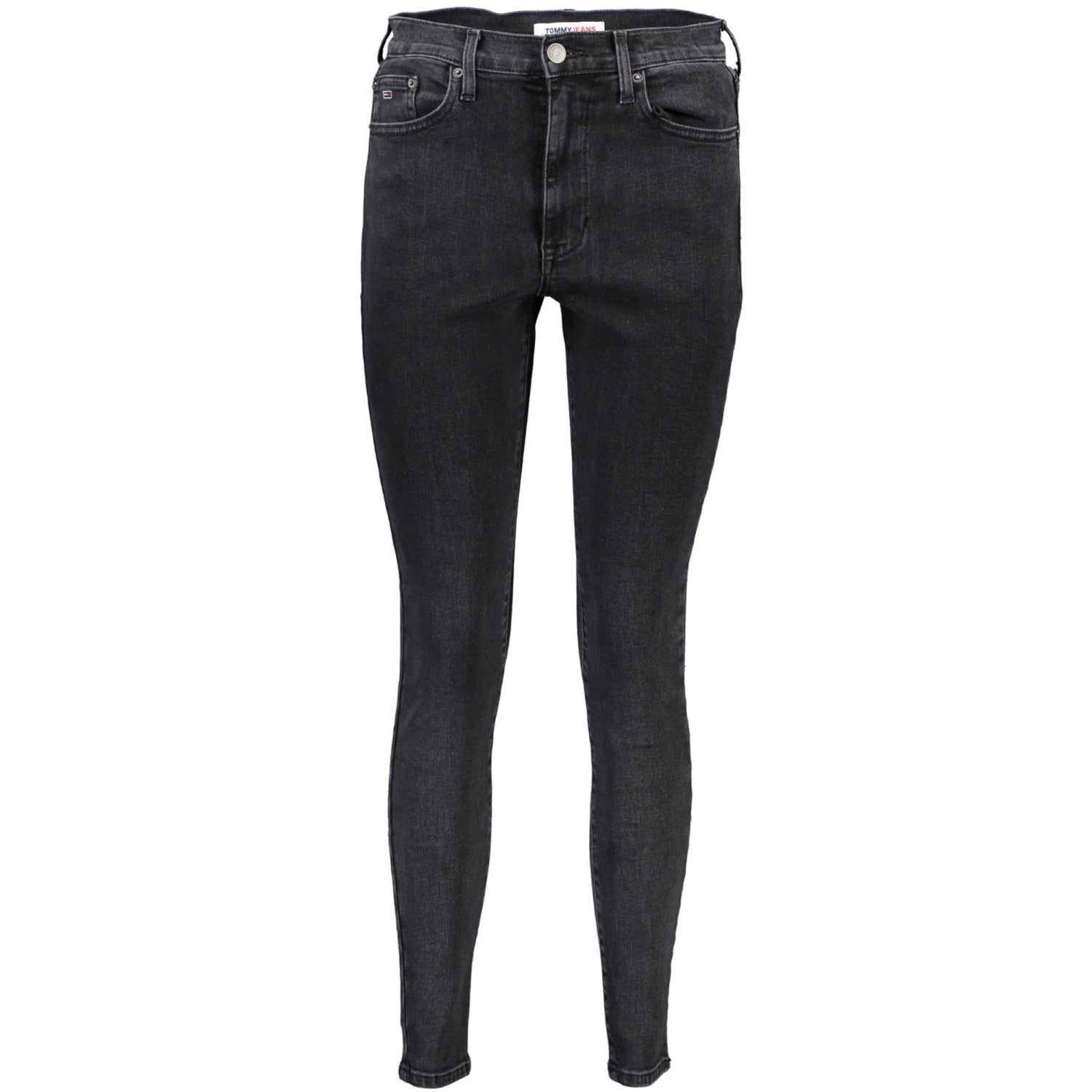 JEANS SYLVIA HIGHT RISE SUPER SKINNY BLACK TOMMY
