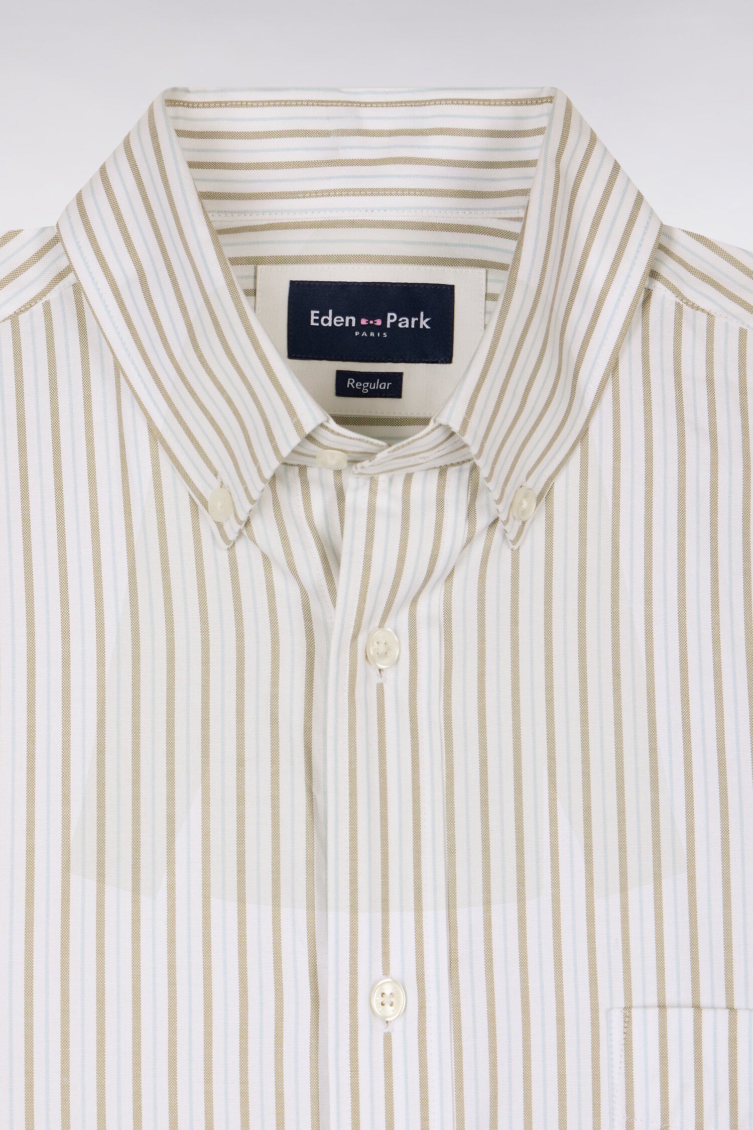 CHEMISE EDEN PARK R PINPOINT 100 STRIPES DOUBLE M COSTELA