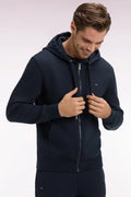 SWEAT EDEN PARK HOODIE ZIP BASIC FLEECE MARINE