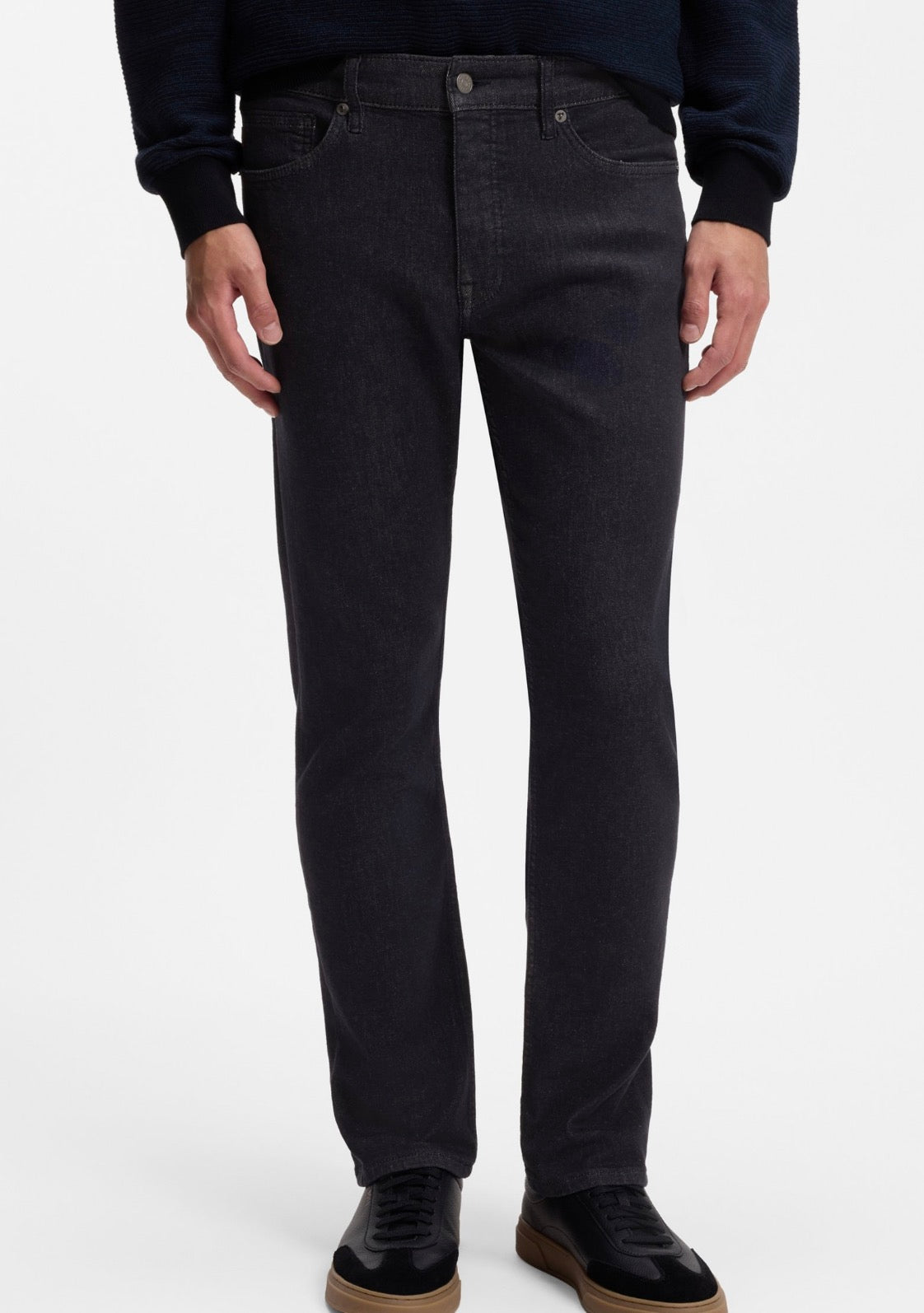 JEAN SLIM DELAWARE EN DENIM BLEU FONCÉ DOUX