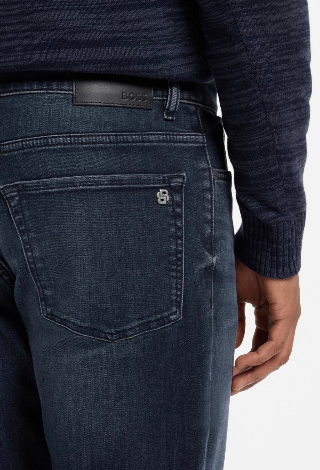MAINE JEAN REGULAR EN DENIM SUPER STRETCH BLEU