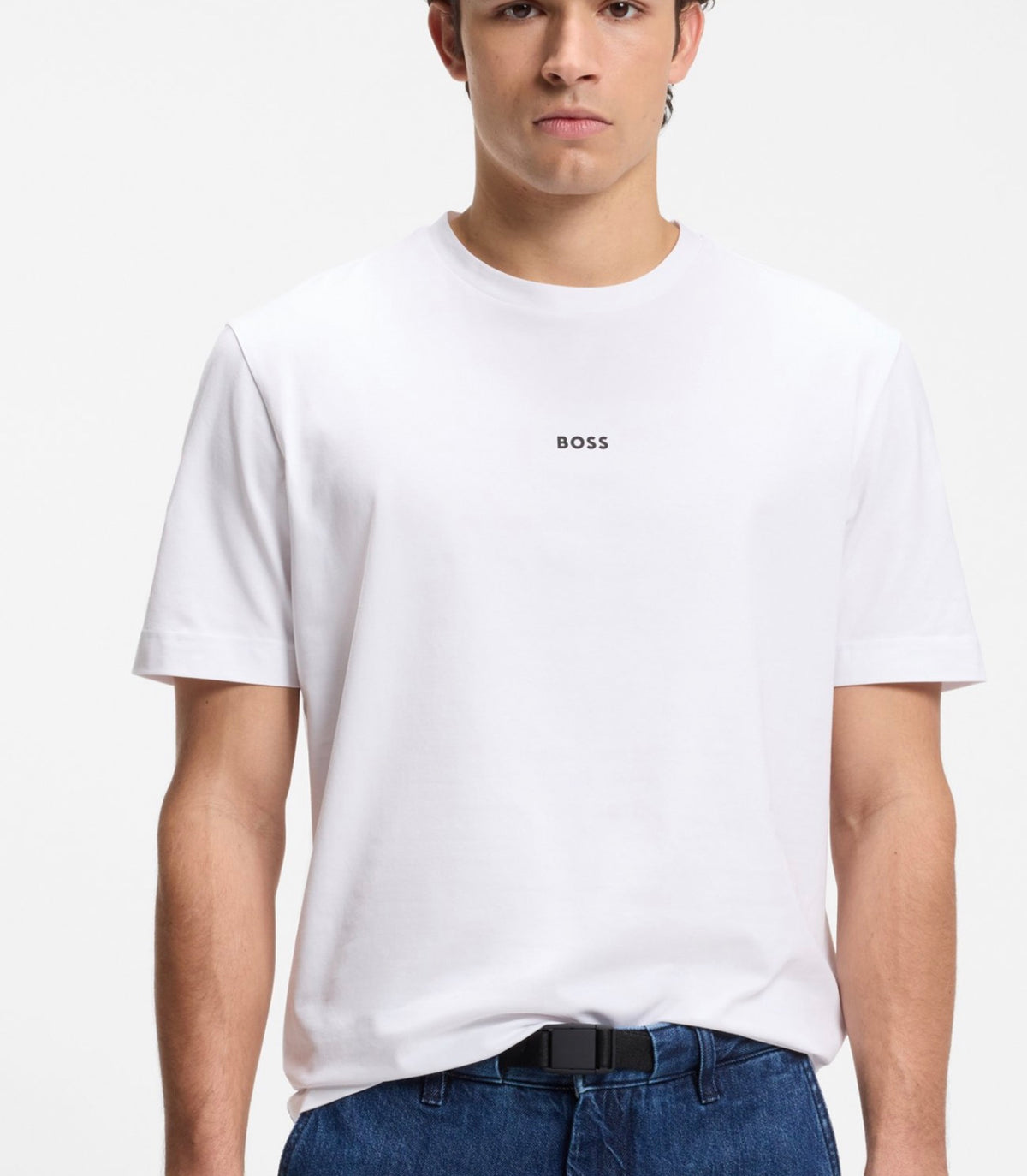 T-SHIRT BOSS BLANC