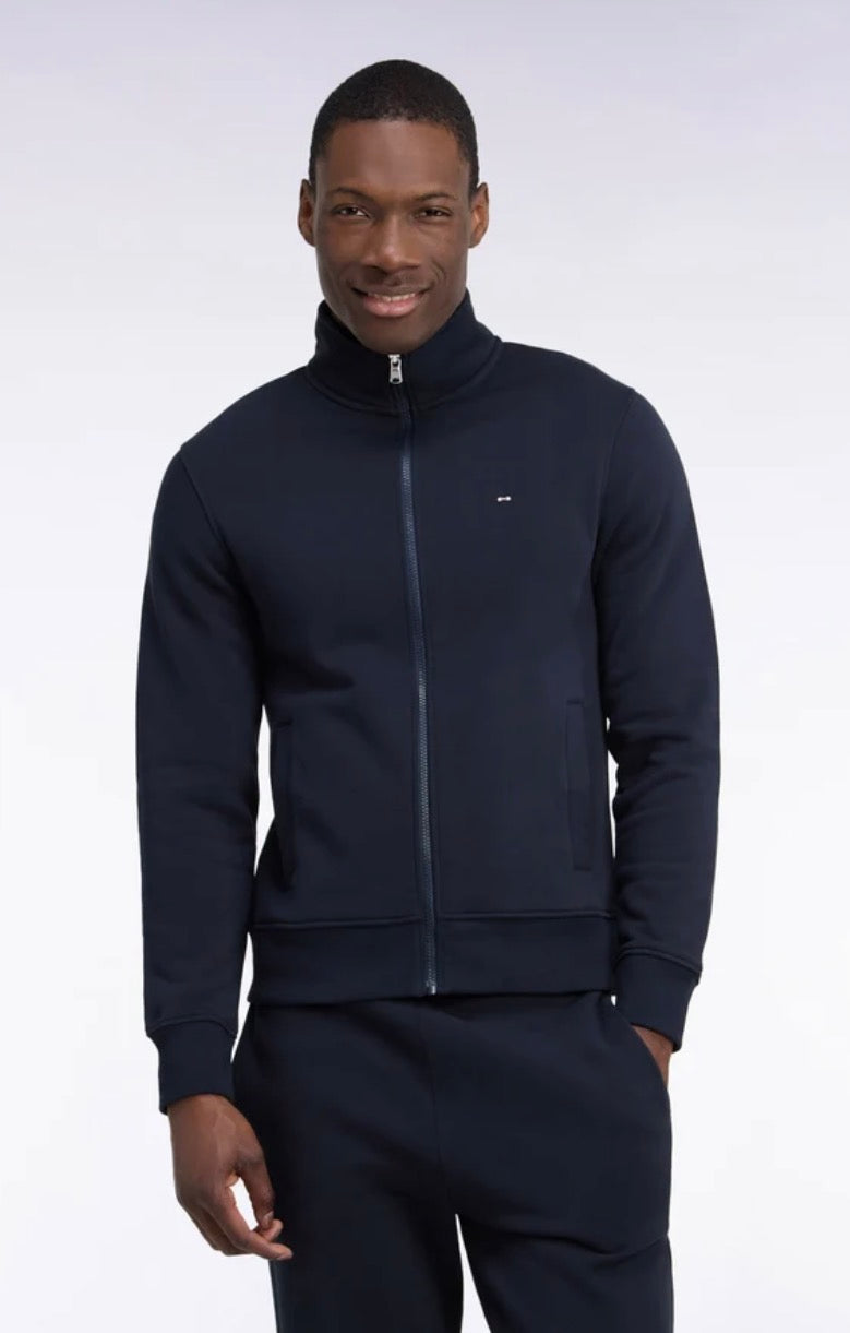H BLE SWEAT R BASIC FLEECE CARDIGAN ZIP