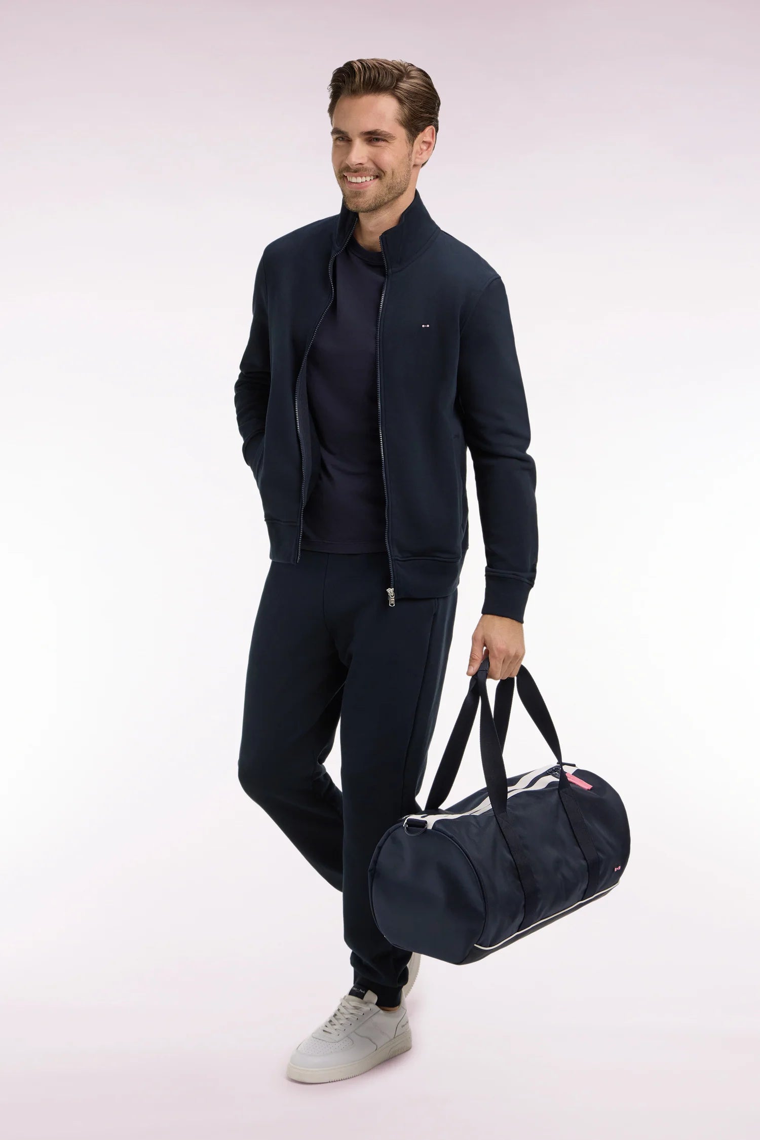 JOGGING EDEN PARK R BASIC FLEECE JOGGING MARINE