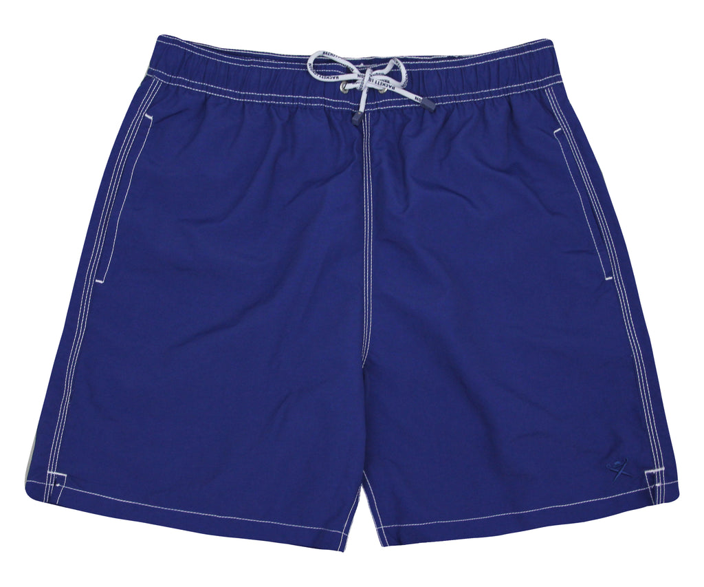 SHORT DE BAIN HACKETT SOLID VOLLEY BLEU