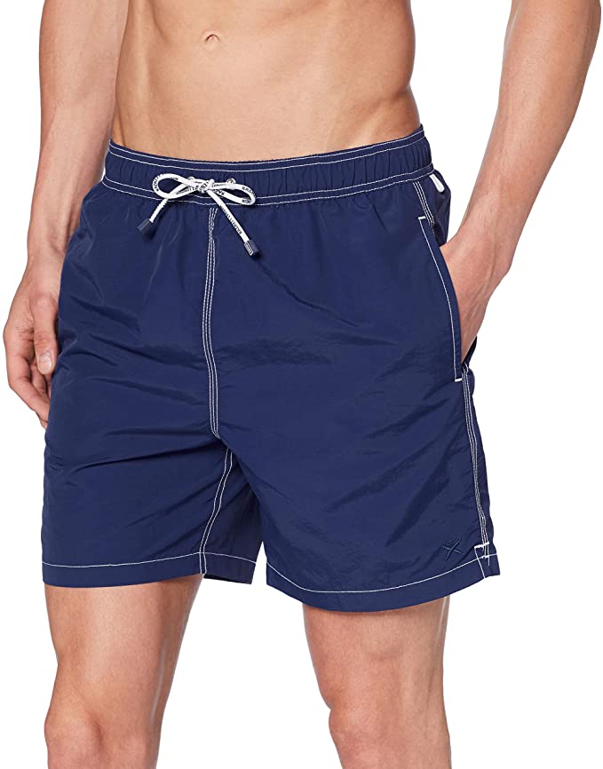 SHORT DE BAIN HACKETT SOLID VOLLEY BLEU