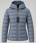 VESTE DÉPERLANTE AVEC RUBAN À CHEVRONS