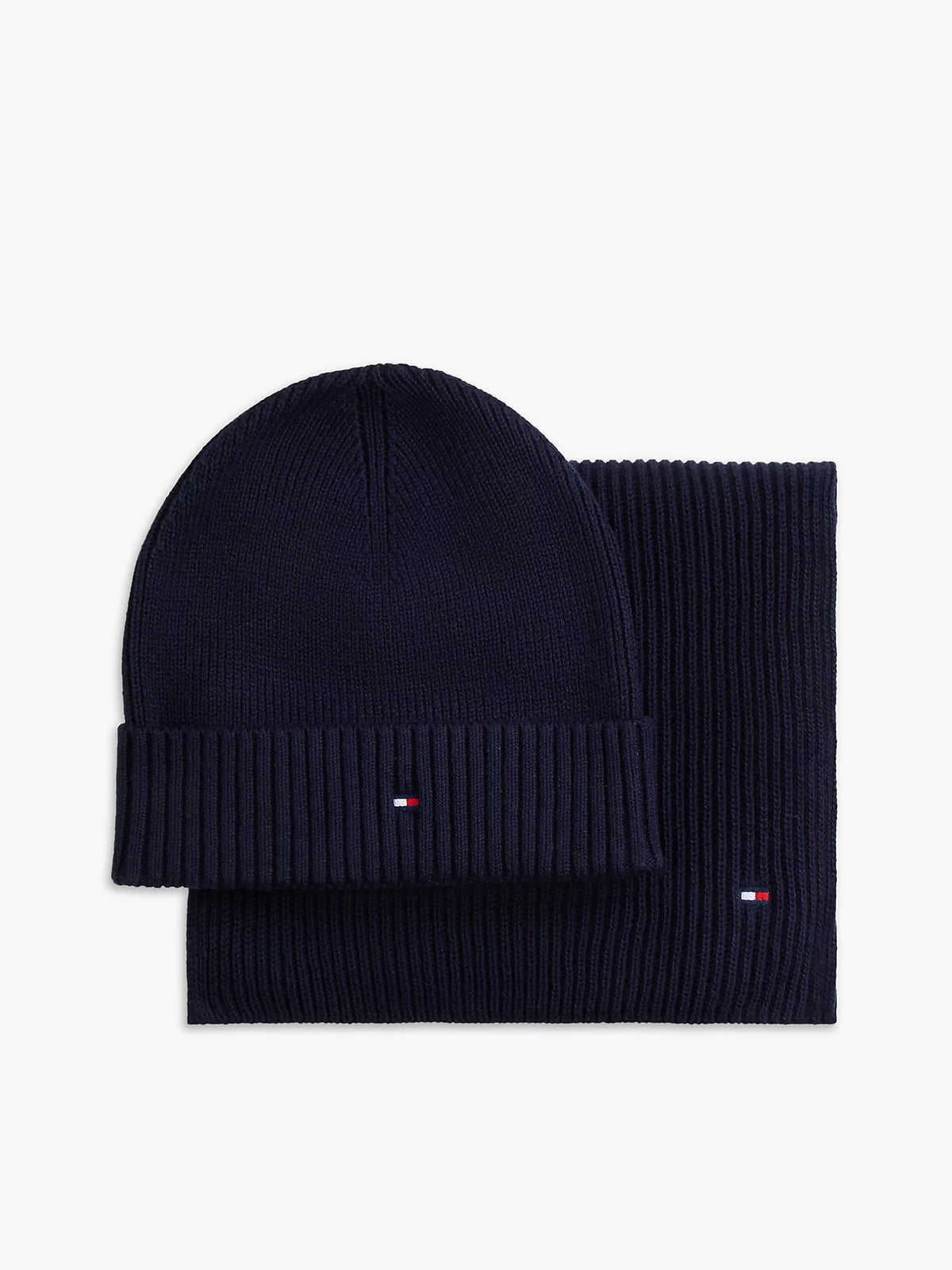 Coffret cadeau écharpe et bonnet Hilfiger