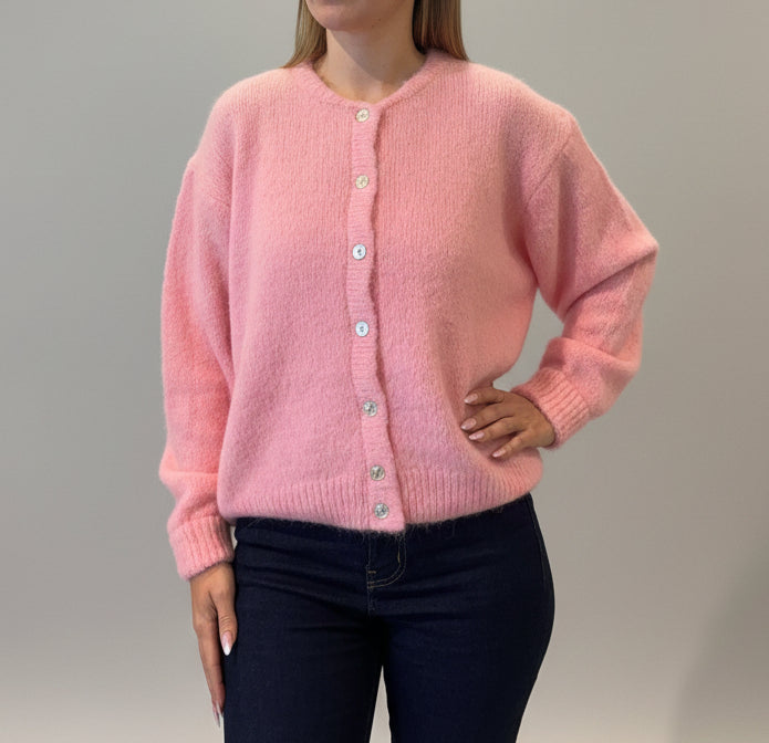 GILET ROSE FEMME