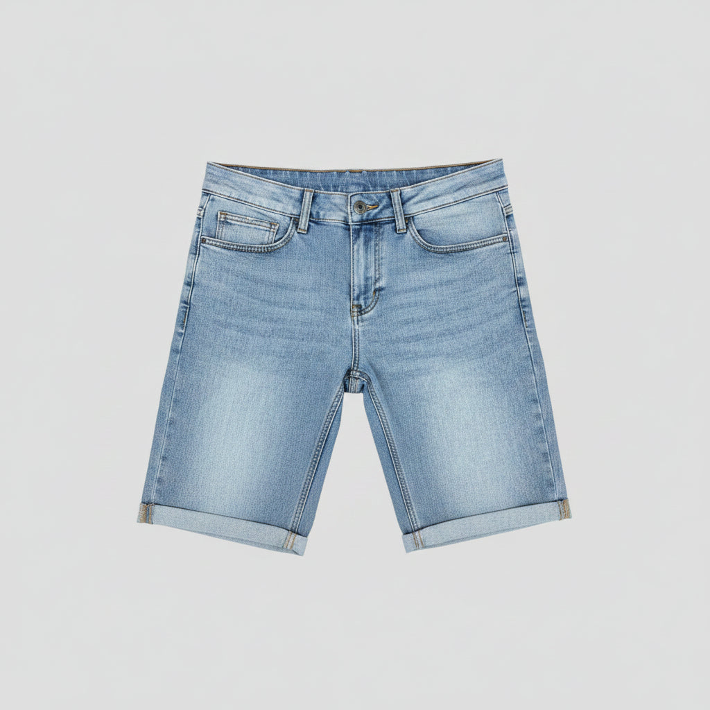 Short jeans Us Athletic Bleu