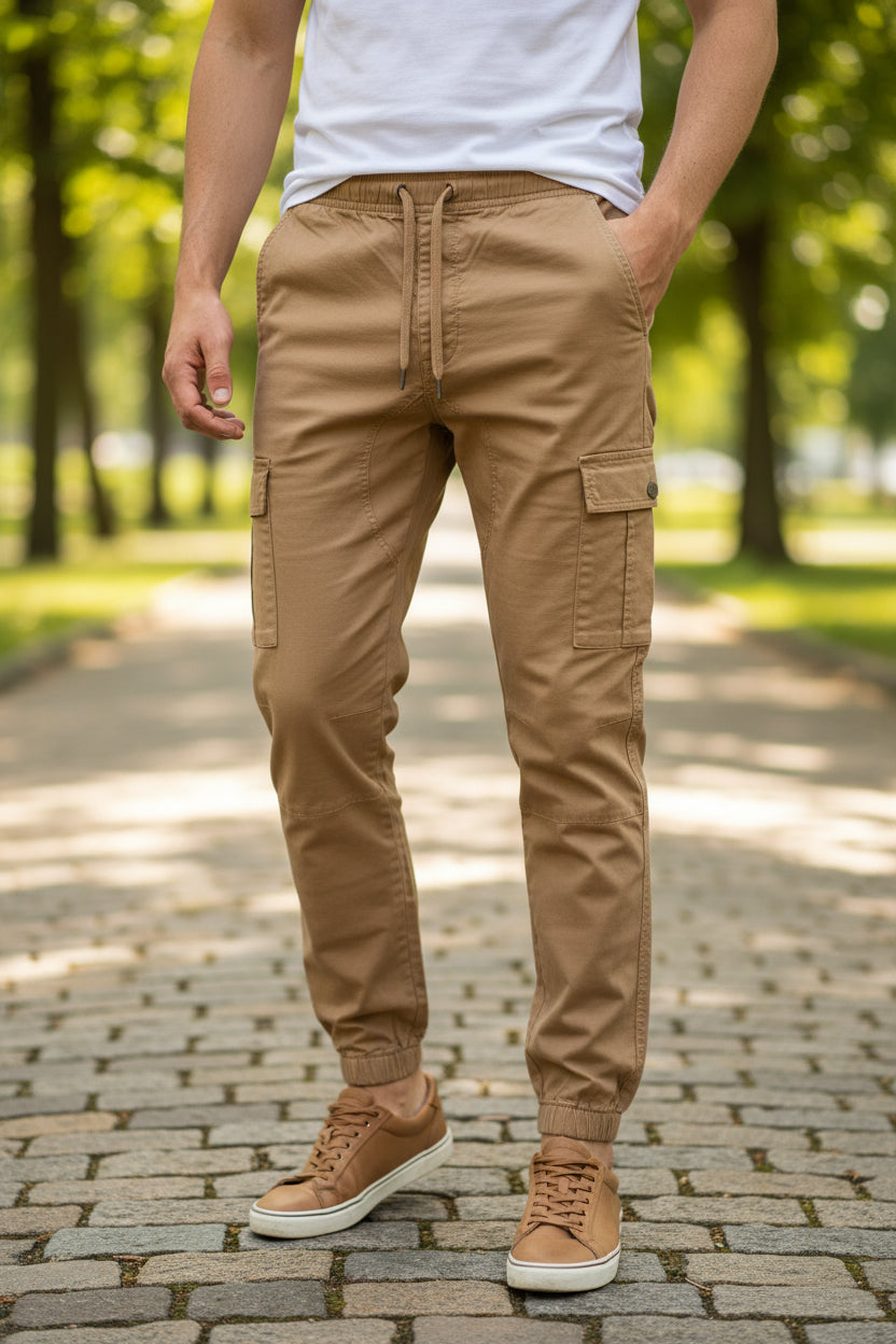 Pantalonn cargo marron clair timberland