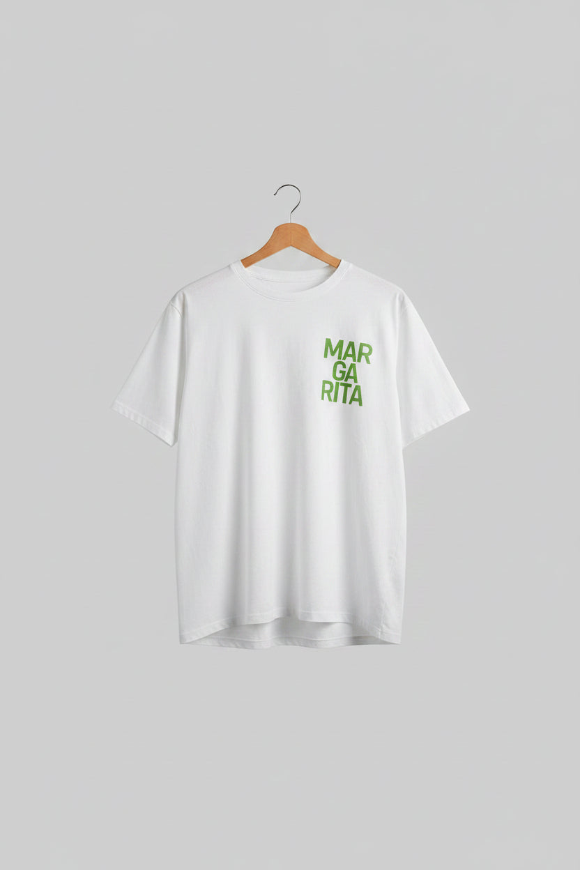 T-SHIRT MARGARITA FEMME BLANC