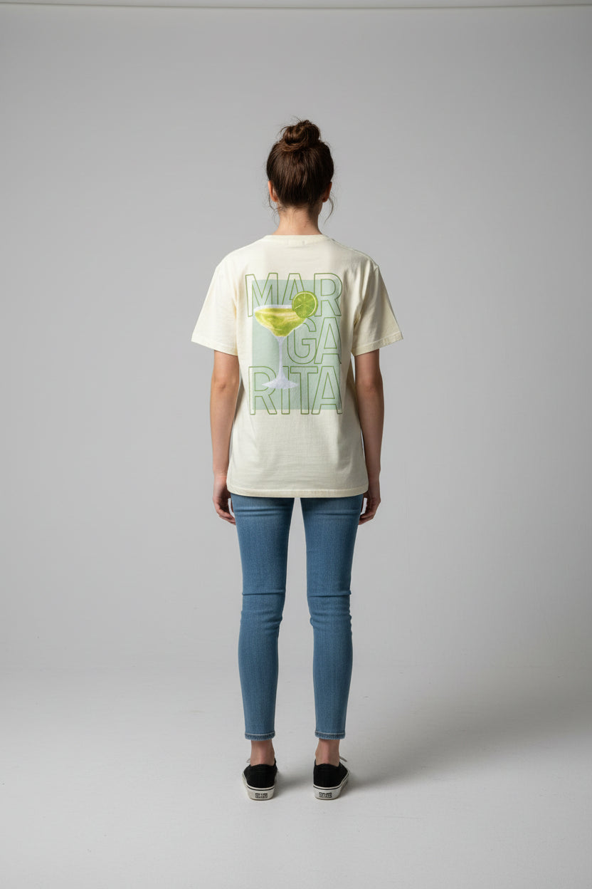 T-shirt femme jaune Margarita
