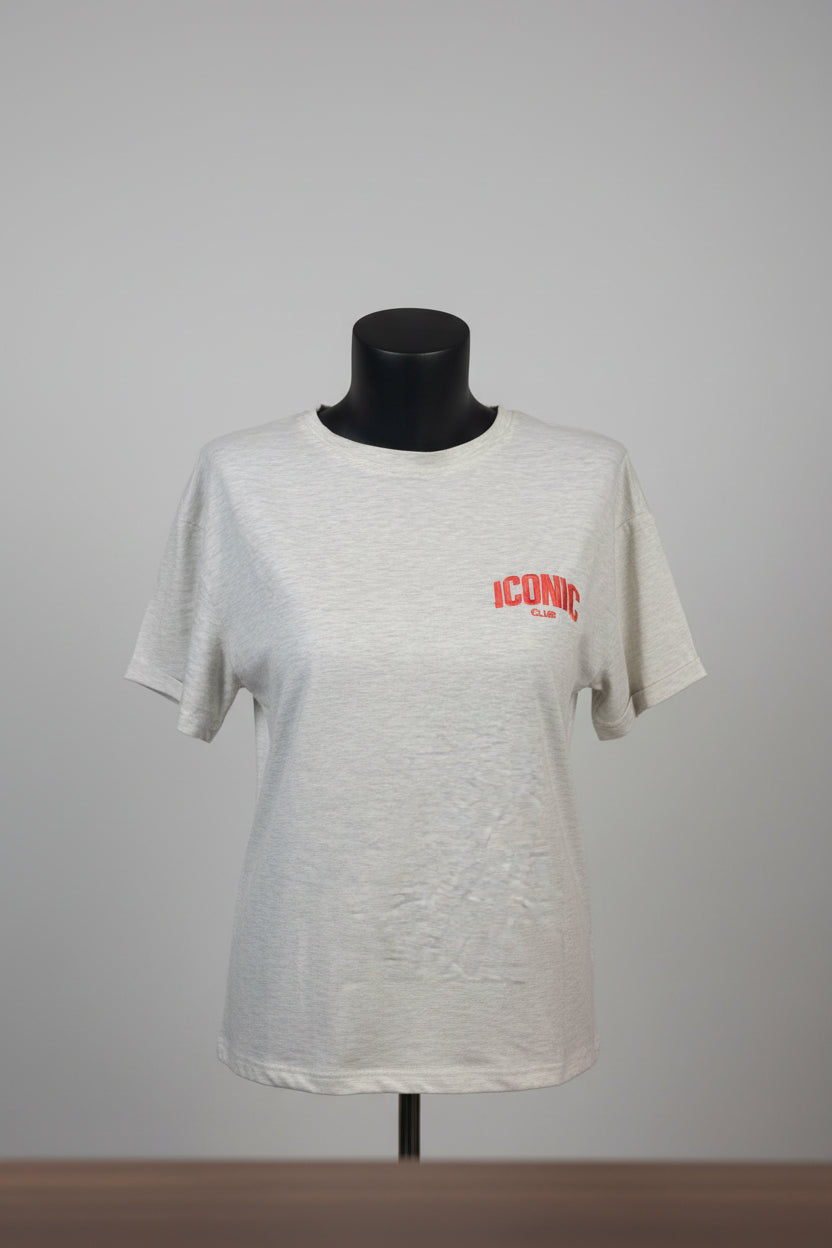T-shirt iconic GRIS femme