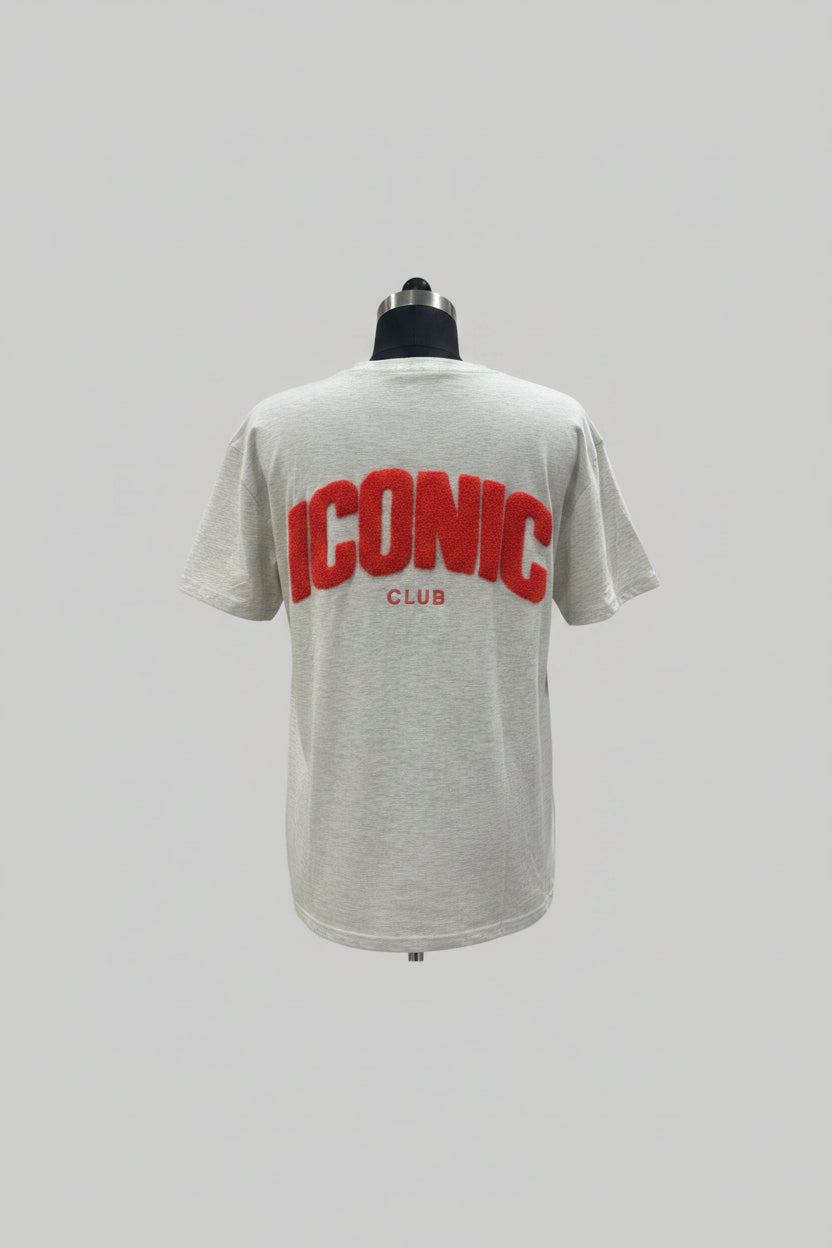 T-shirt iconic GRIS femme