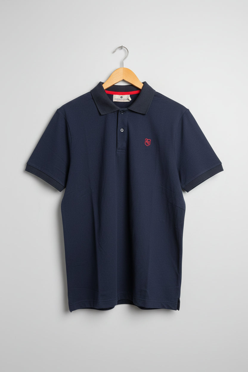Polo American College navy logo AC