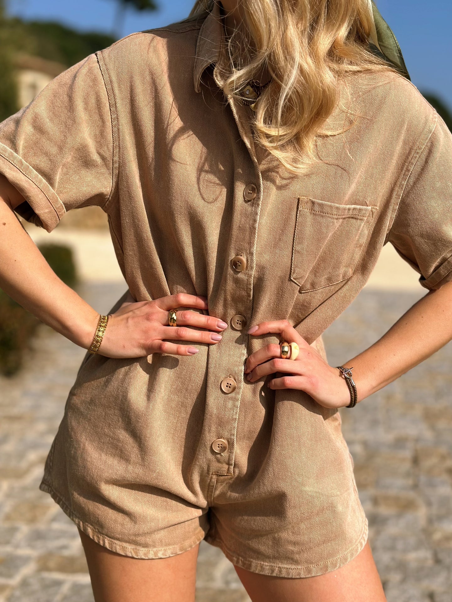 COMBISHIRT FEMME FEELKOO CHOCO