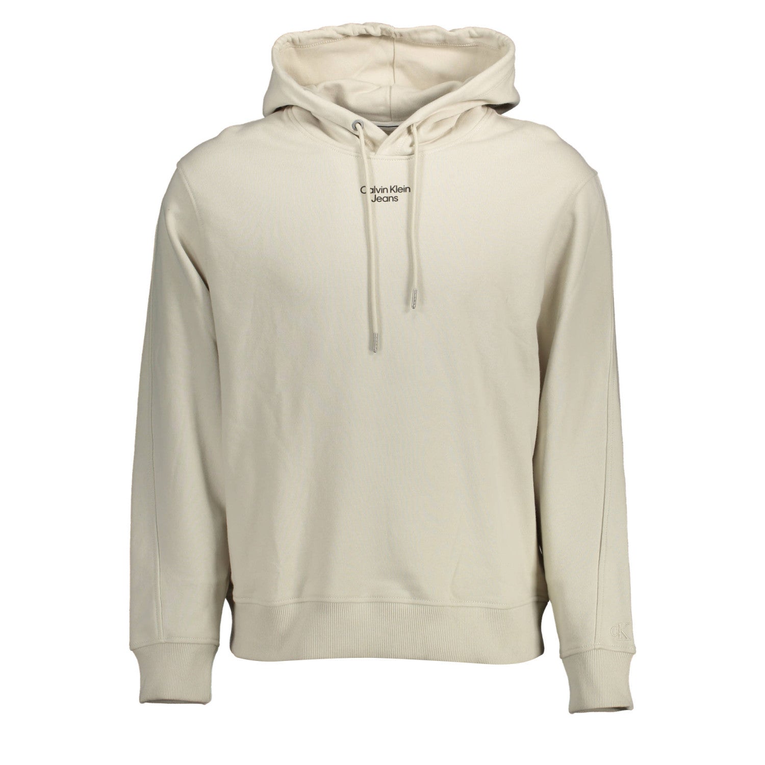 SWEAT À CAPUCHE CALVIN KLEIN EGSHELL