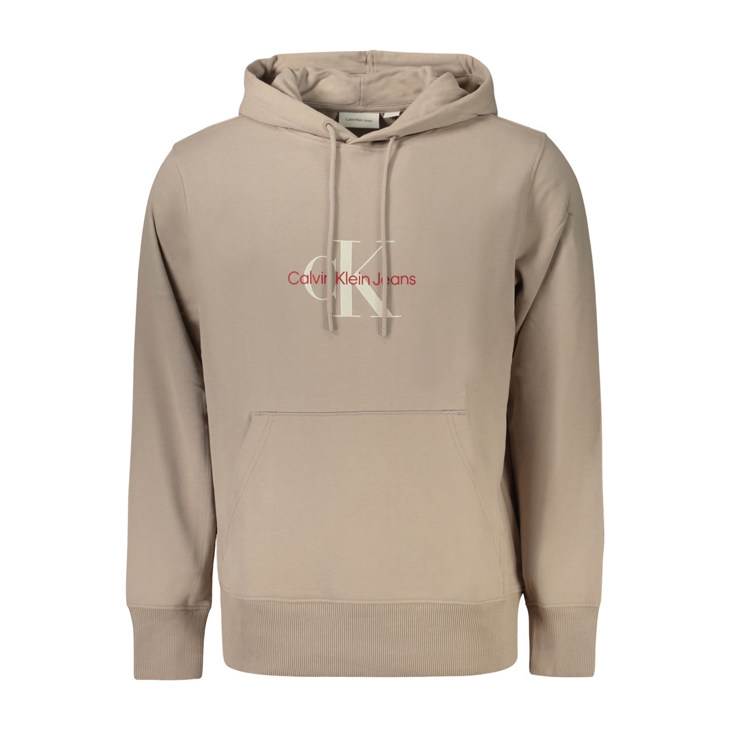 SWEAT A CAPUCHE CALVIN KLEIN BEIGE