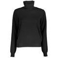 PULL K-WAY COL ROULE FEMME SUSIE MERINO NOIR