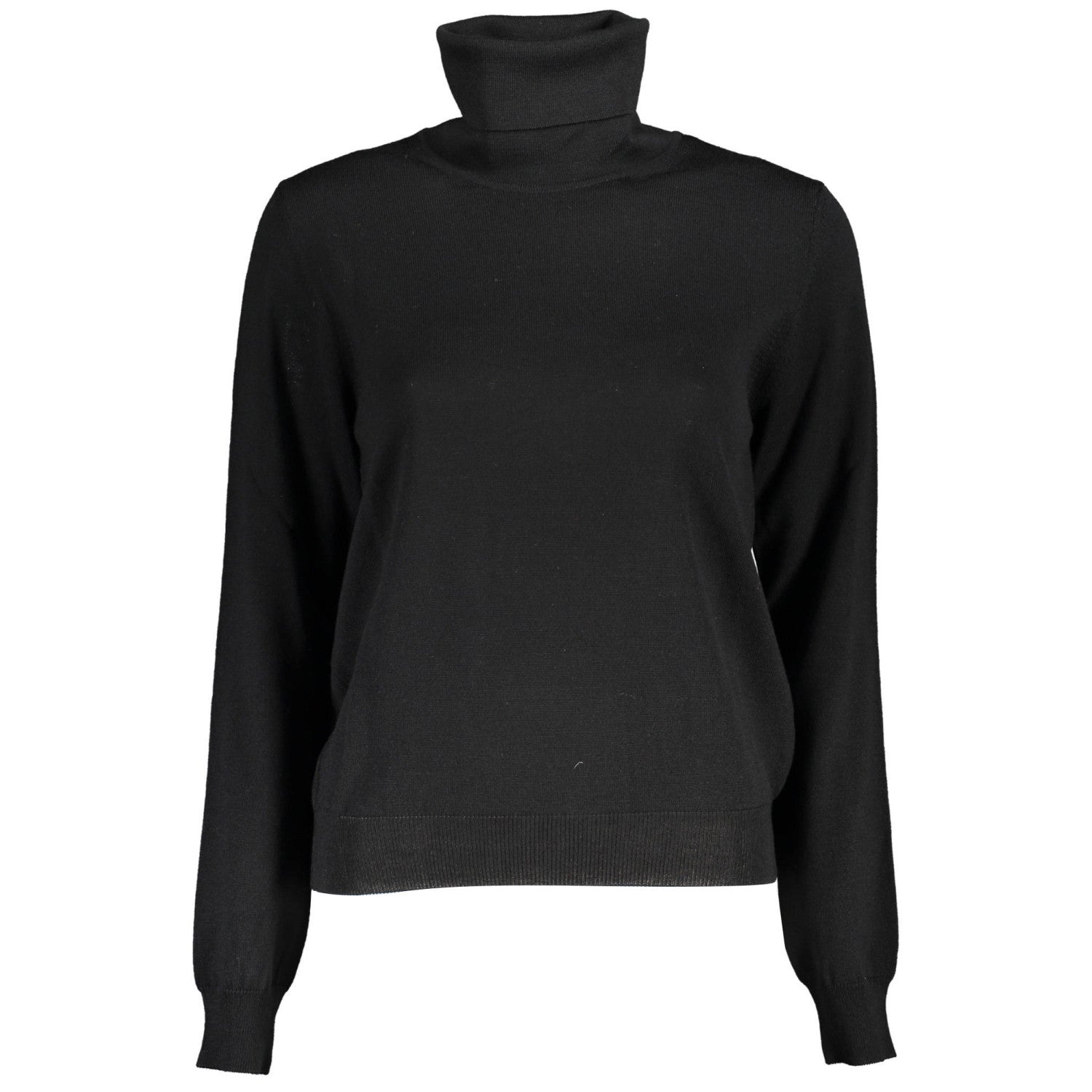 PULL K-WAY COL ROULE FEMME SUSIE MERINO NOIR